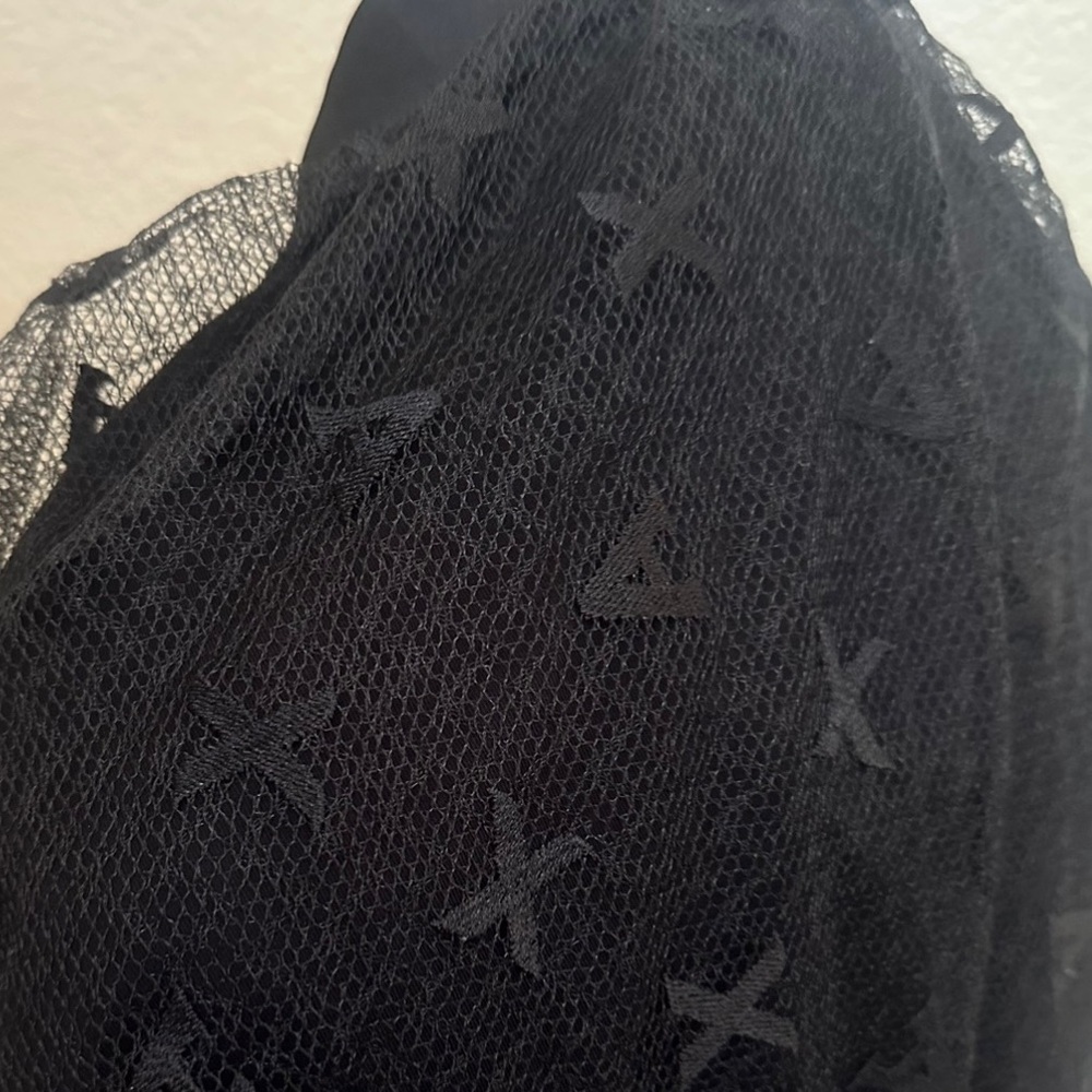 ARMANI EXHANGE Womens Logo Mesh Skirt - Size 6 - Picture 3 of 8